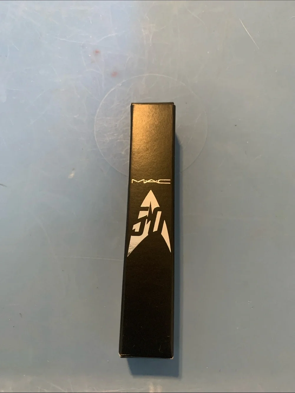 MAC Cosmetics Lipglass Gloss in Deep Sparkling Purple (Warp Speed Ahead)